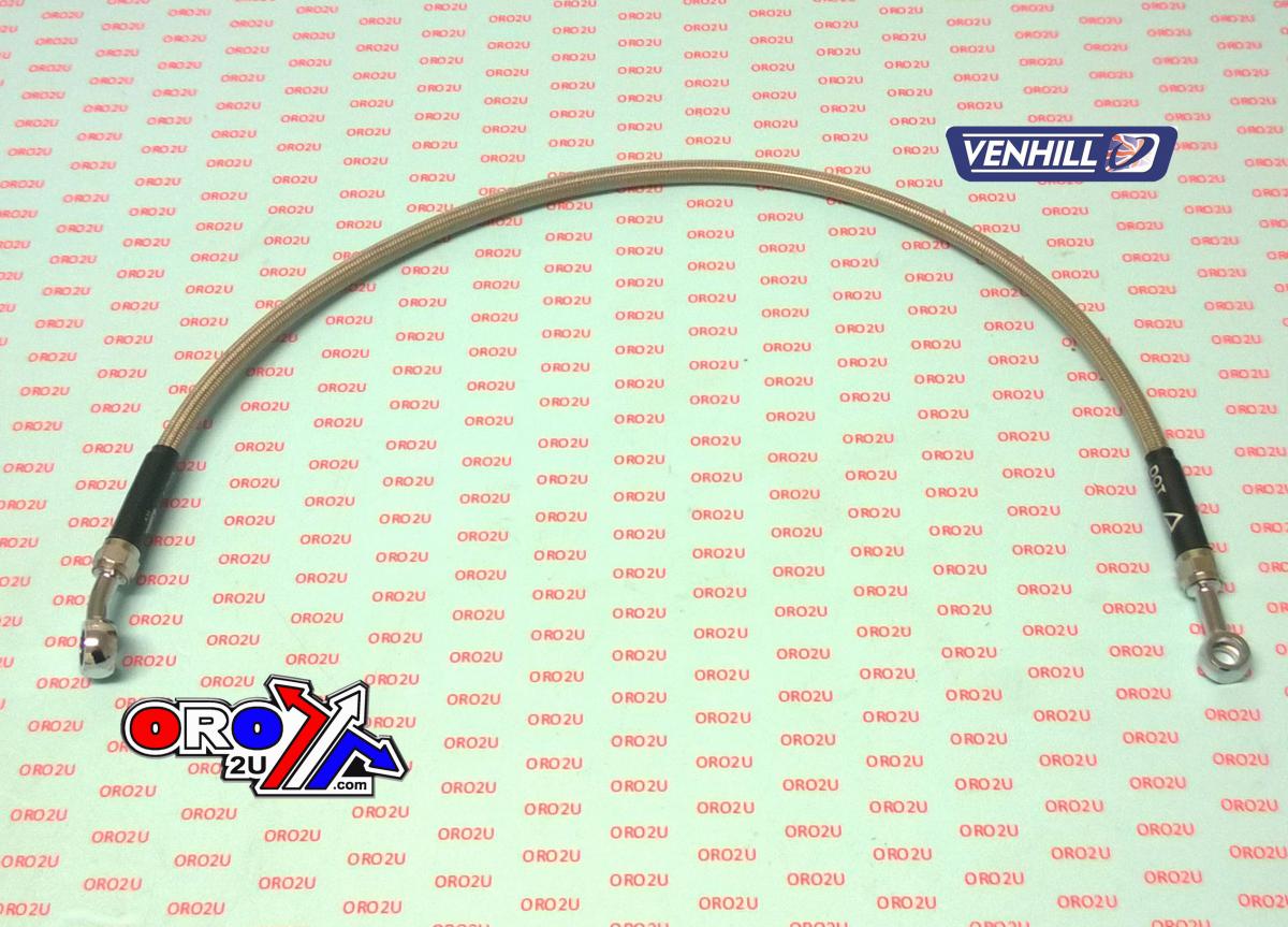 Venhill GASGAS HOSE REAR BRAKE SILVER / BLK G06-2-006/P