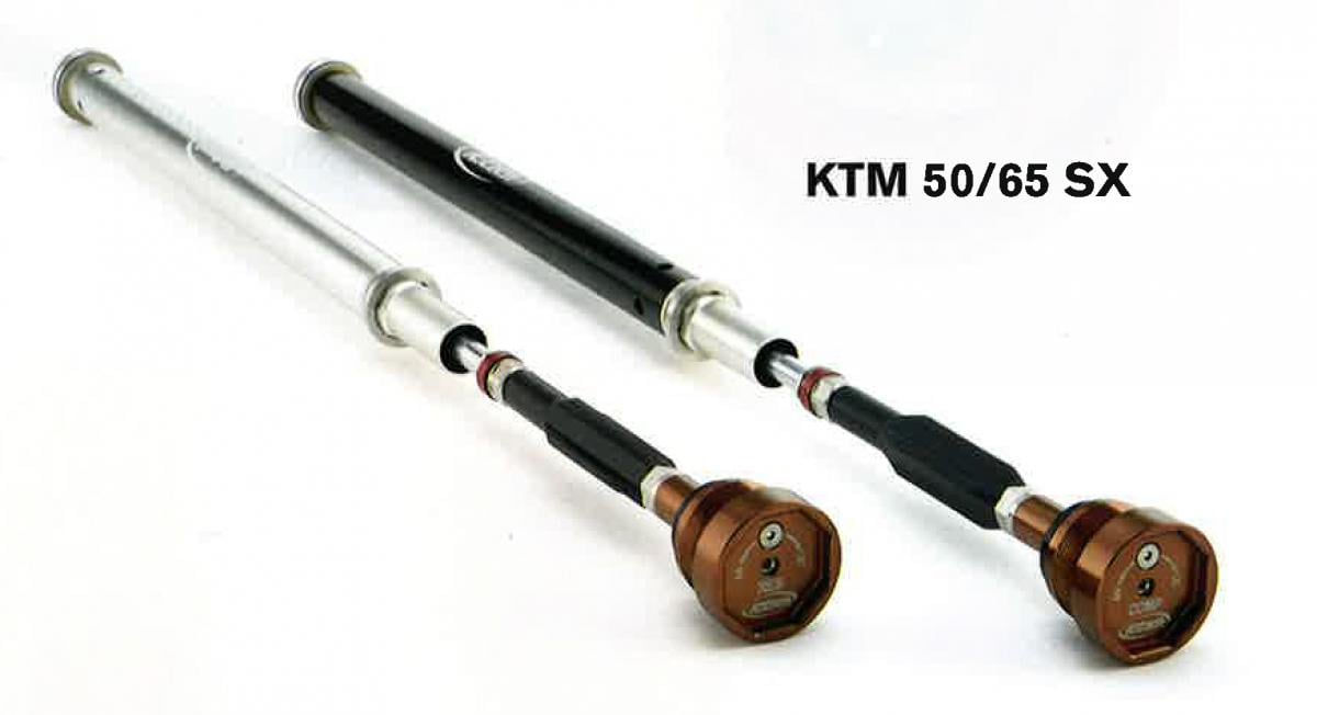 K-Tech DAMPING SYSTEM KTM HUSQ 65 12-20, FRONT FORK CARTRIDGES, KTECH, 120-012-155-065