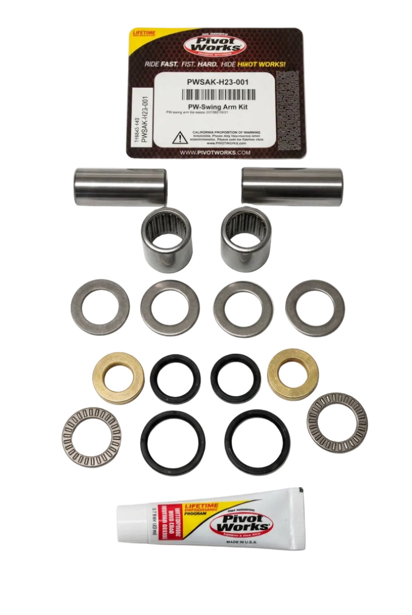 SWINGARM BEARING KIT CR125R 02-07, PIVOT WORKS PWSAK-H23-001, PWSAKH23001
