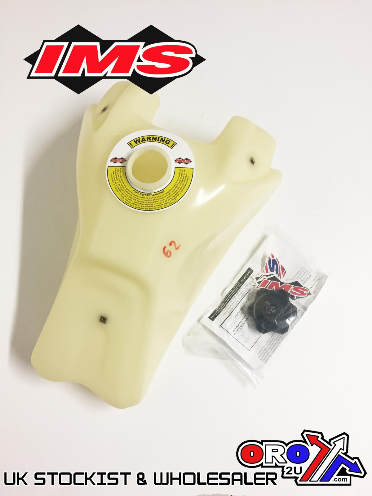 IMS Fuel Tank 3.7 gal Natural Screw Cap, Honda TRX450R 2008-2015, 122231-N2