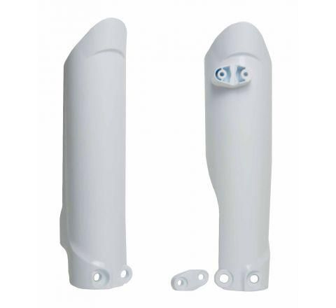 R-TECH FORK GUARDS (VARIOUS COLOURS) KTM SX50 16-26 KTM SX65 19-26 HUSQVARNA TC50 17-26 TC65 19-26 GASGAS MC50/65 21-26