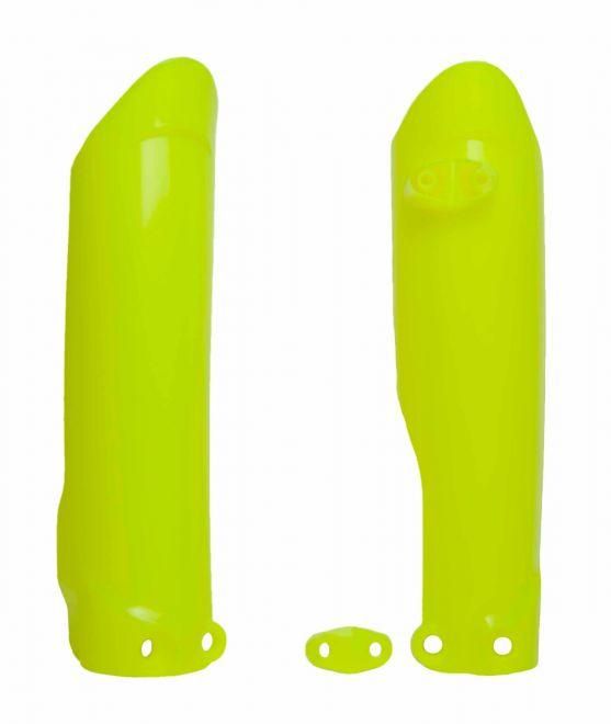 R-TECH FORK GUARDS (VARIOUS COLOURS) KTM SX50 16-26 KTM SX65 19-26 HUSQVARNA TC50 17-26 TC65 19-26 GASGAS MC50/65 21-26