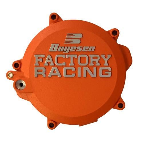 BOYESEN CLUTCH COVER 18-23 TC SX 85, BOYESEN CC-46AO, ORANGE