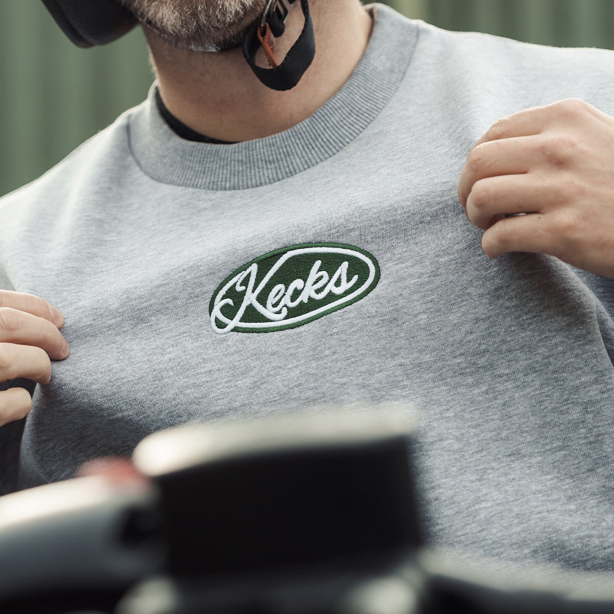 K Emblem Sweatshirt - Grey