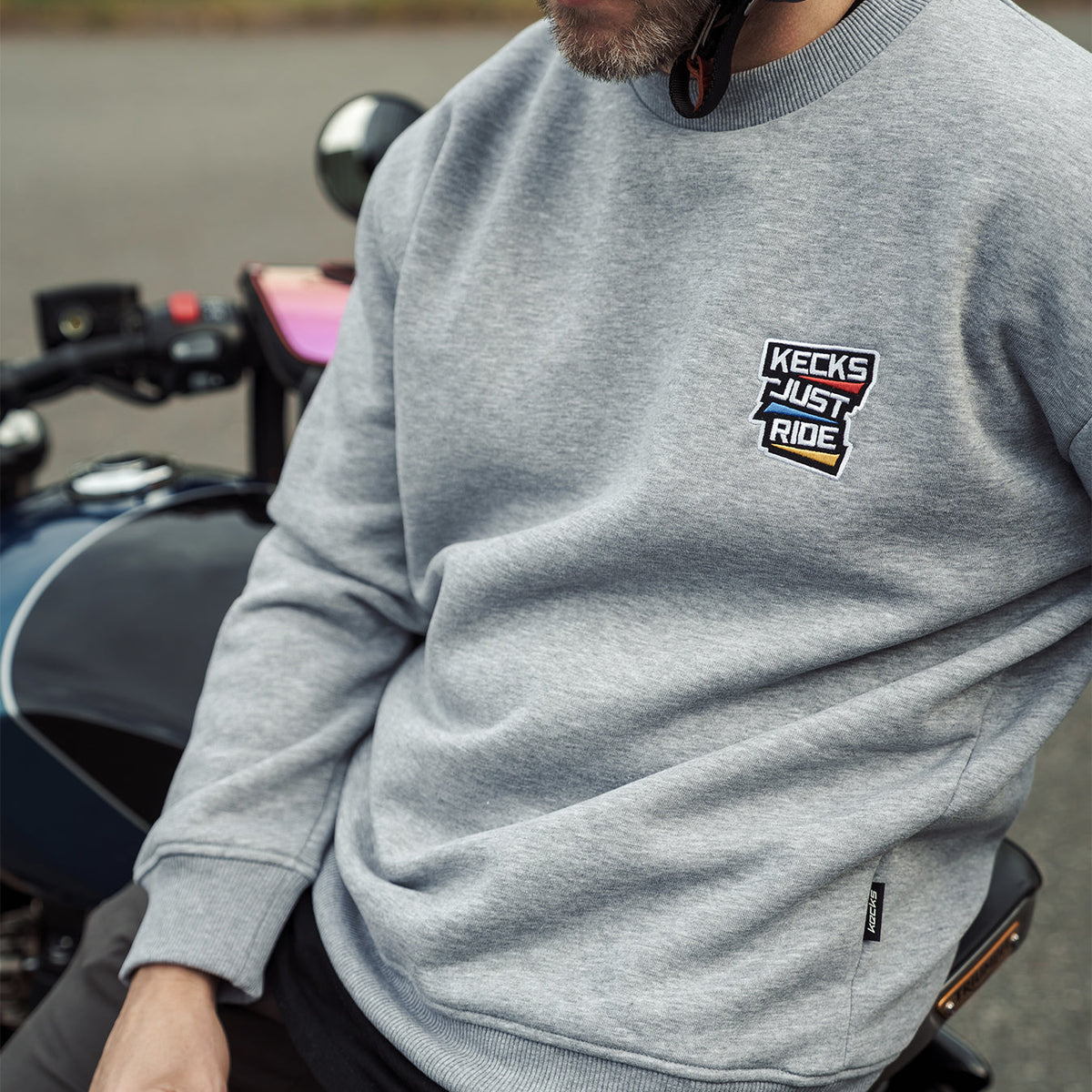 Just Ride Sweatshirt - Grey