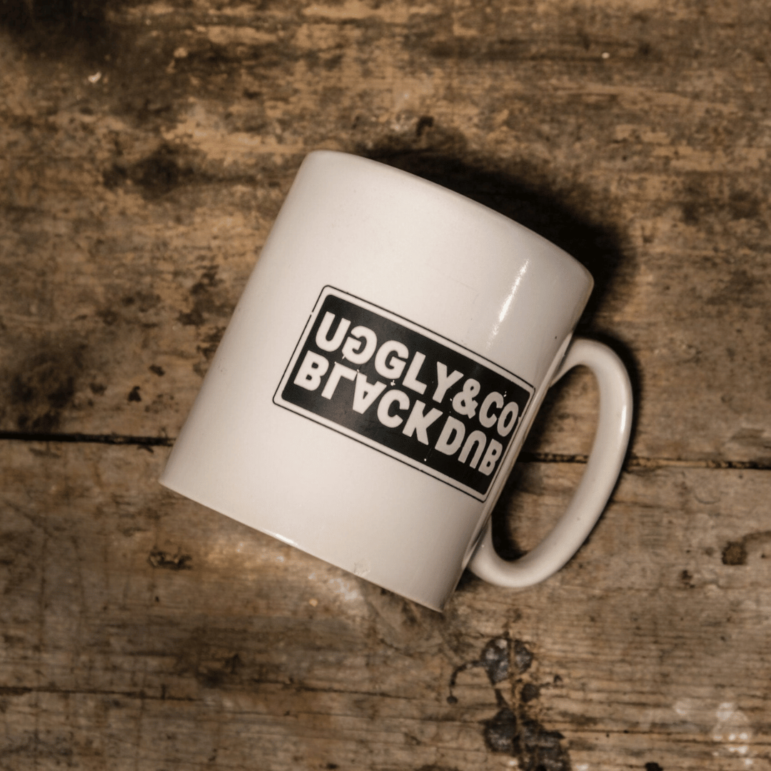 BD x UG Black Mug