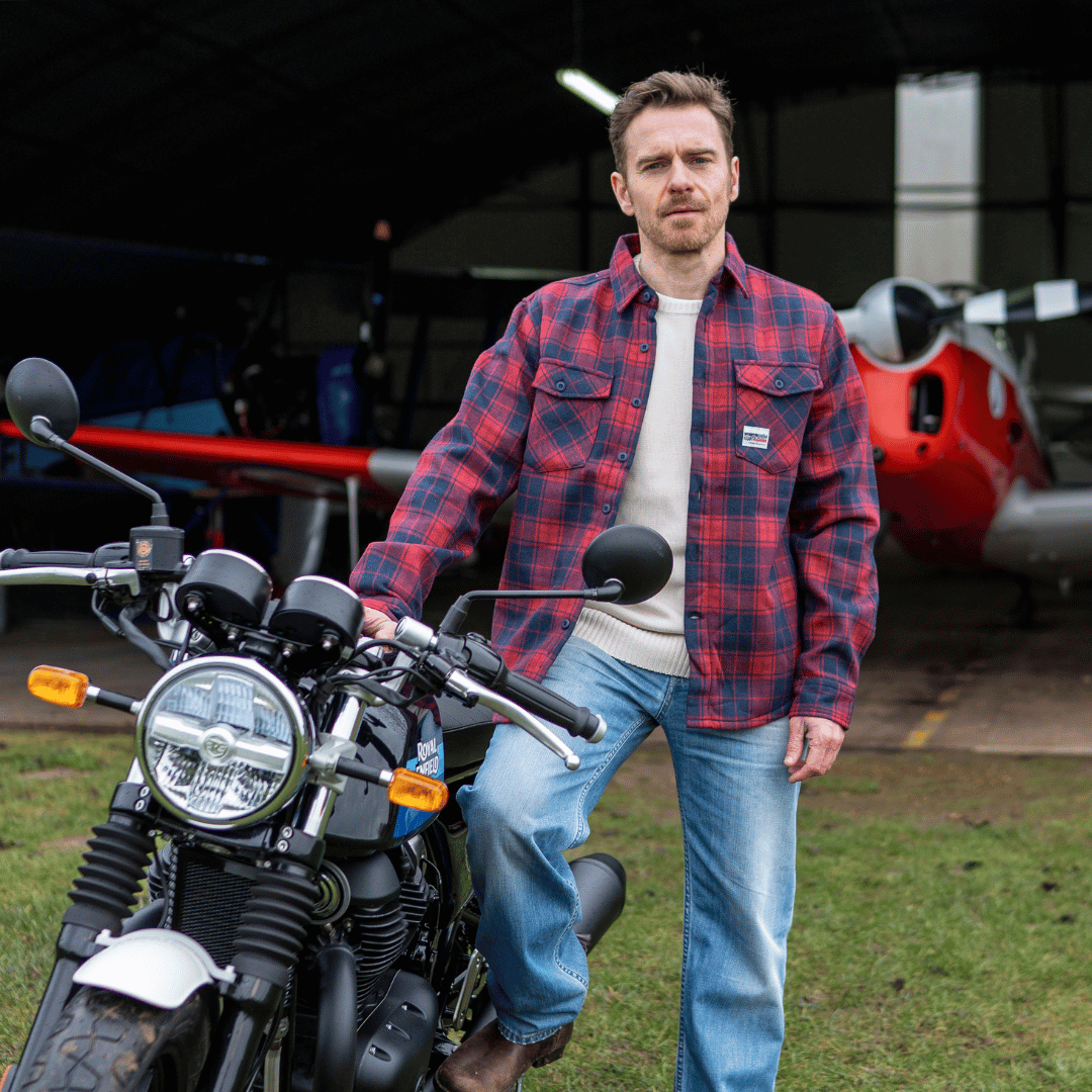 Heritage Red & Navy Flannel Shirt