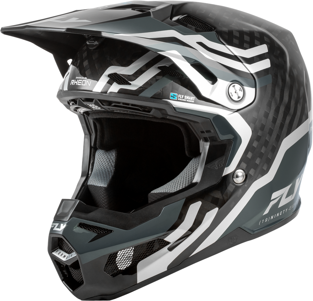 Formula S Byte Carbon Helmet  - Carbon/Grey/Silver