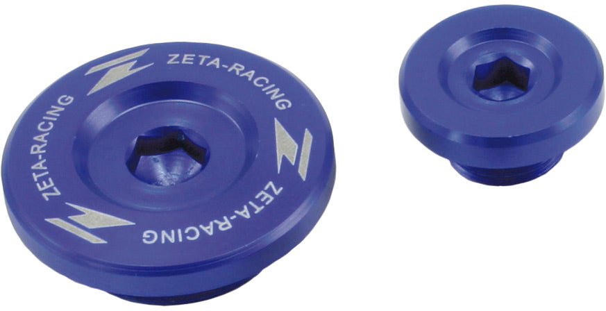 DRC Engine plugs YZF250 01-13 blue