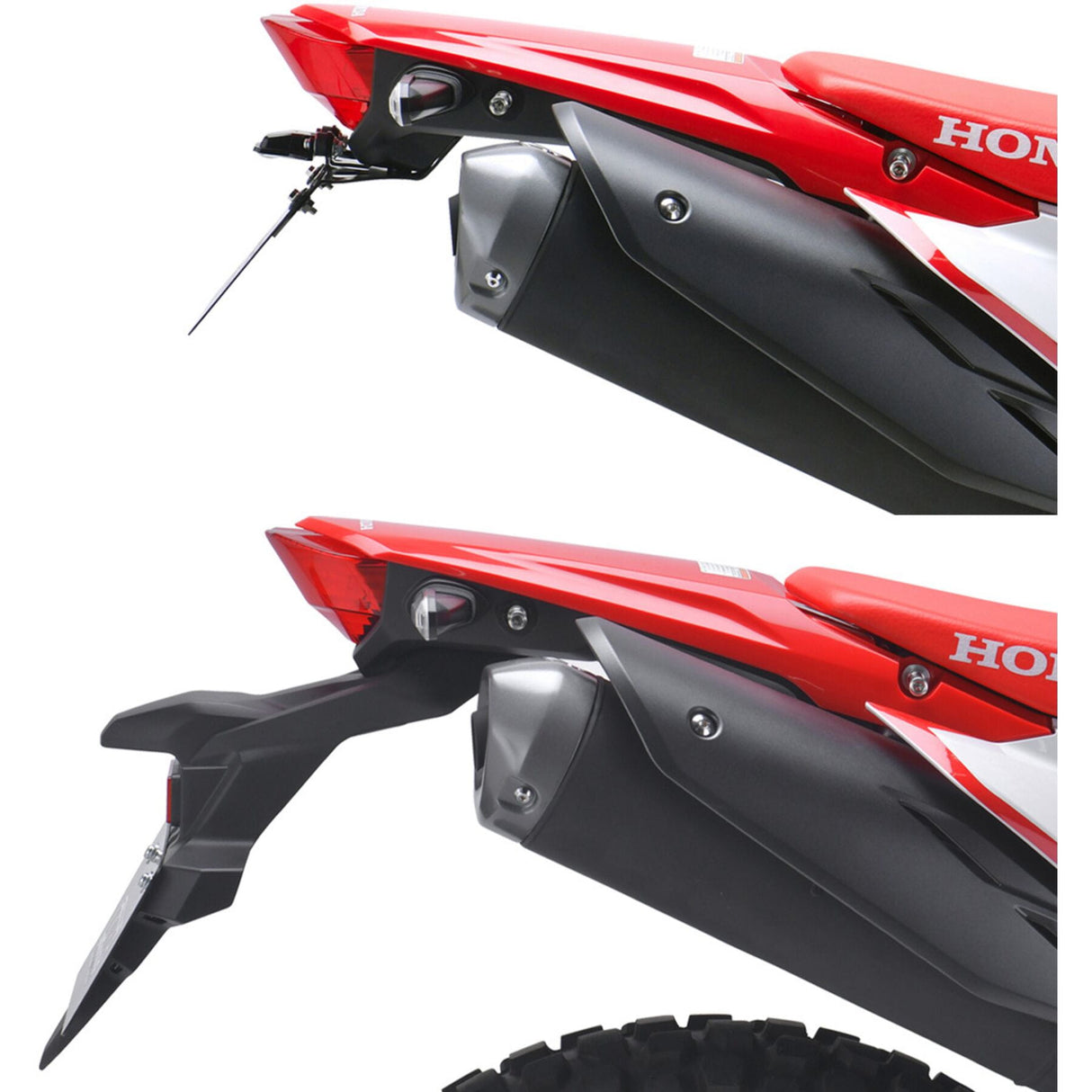 DRC Edge 2 tail tidy CRF250LCRF300L 21- red lens