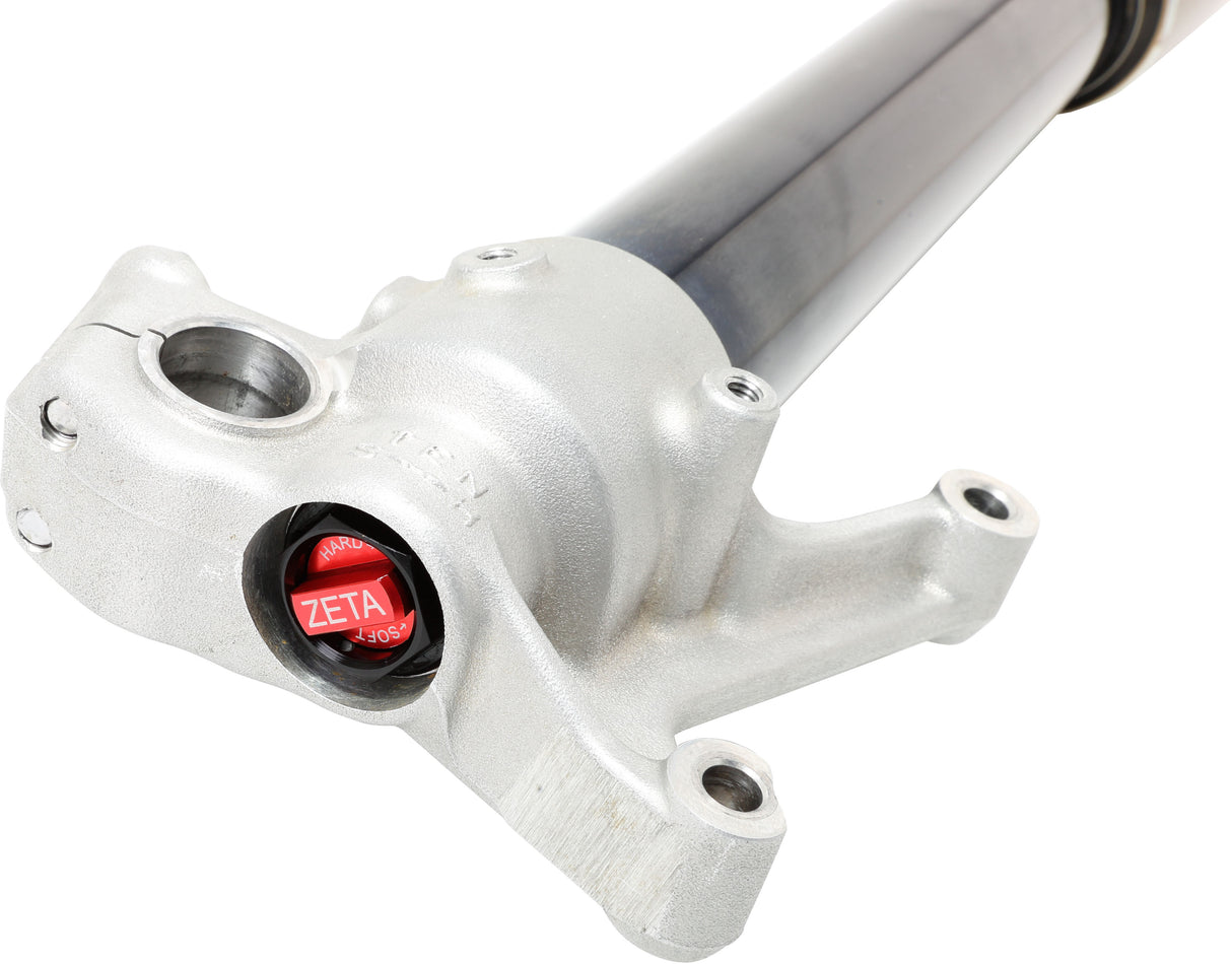 Front Fork Bottom Adjuster SHOWA AOS Black/Red 2pcs