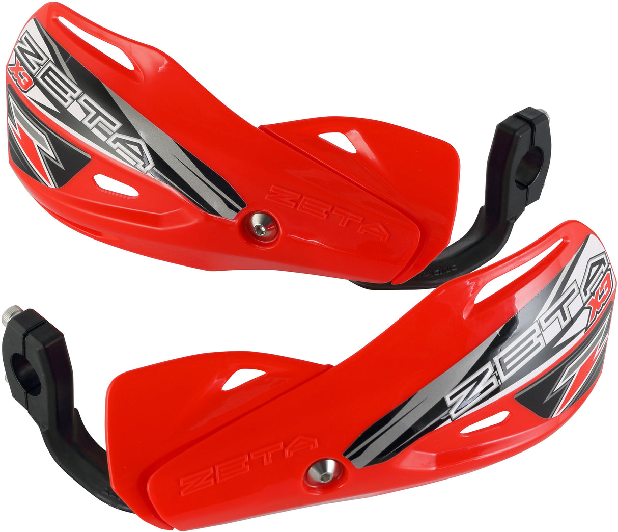Impact X3 Handguards Red