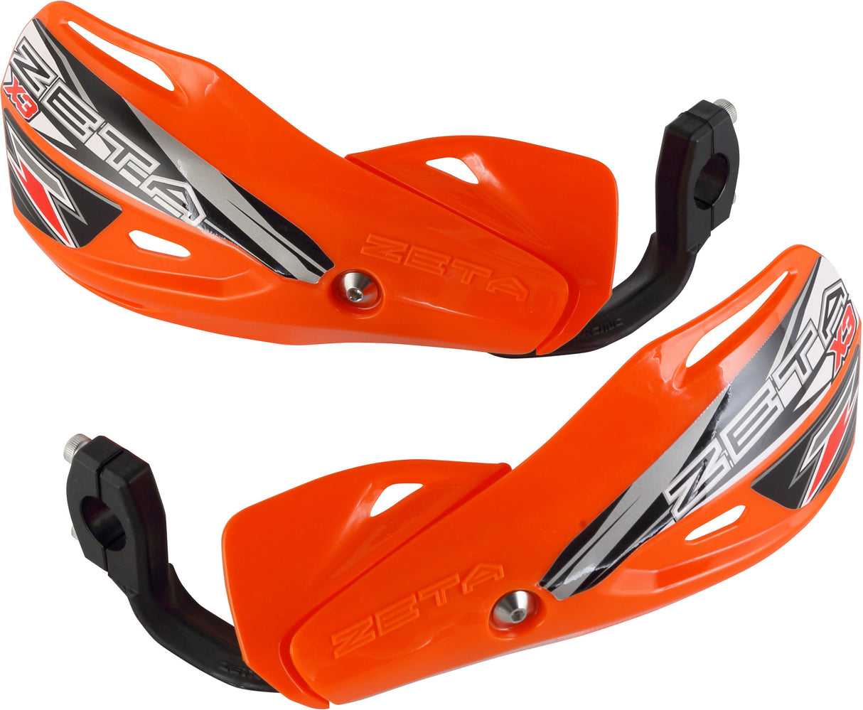 Impact X3 Handguards Orange