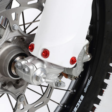 Fork Guard Bolt Set 6pcs.GASGAS MC/EX/EC'21- Red