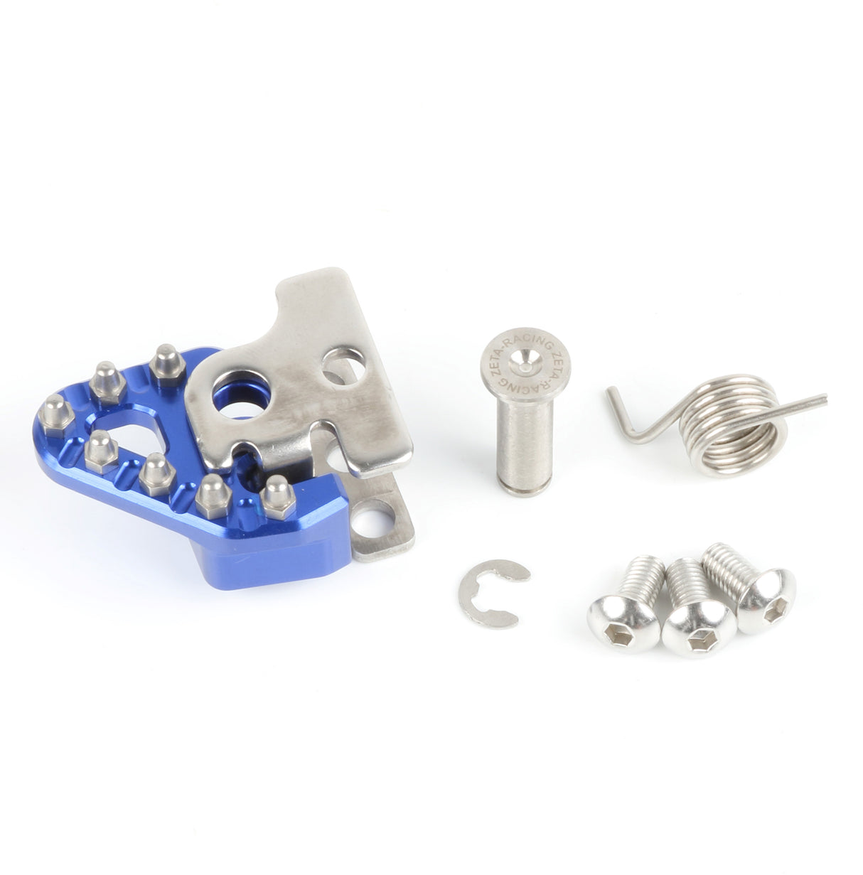 Trigger Rear Brake Pedal Lever Replacement Tip Set blue