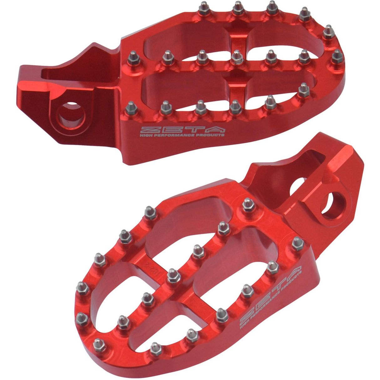 Aluminum FootPegs GASGAS MC/EC Red