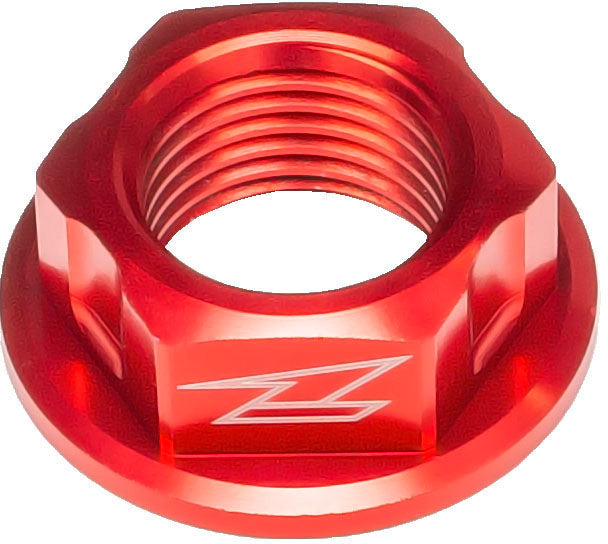 Front axle nut M16 P1.5-22 H11 Honda Yam Red