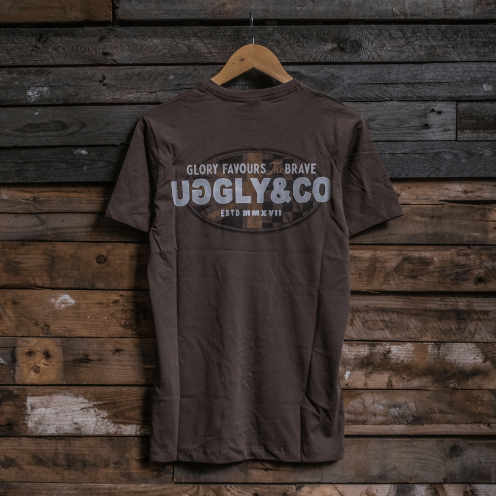Brown Union Jack Tee