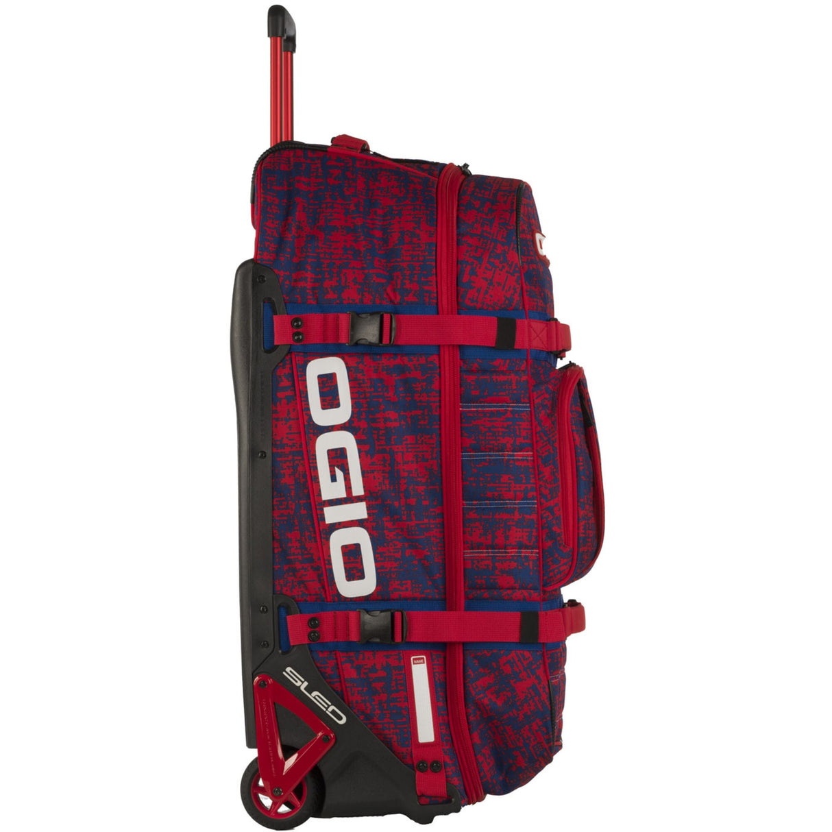 Rig 9800 Wheeled Bag Chaos Red/Blue