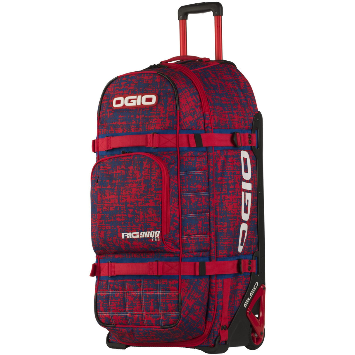 Rig 9800 Wheeled Bag Chaos Red/Blue