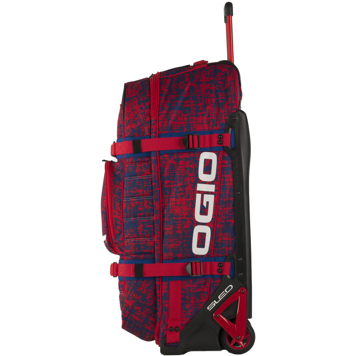 Rig 9800 Wheeled Bag Chaos Red/Blue