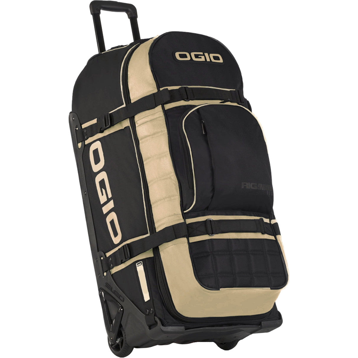 Rig 9800 wheeled bag - Black and Tan