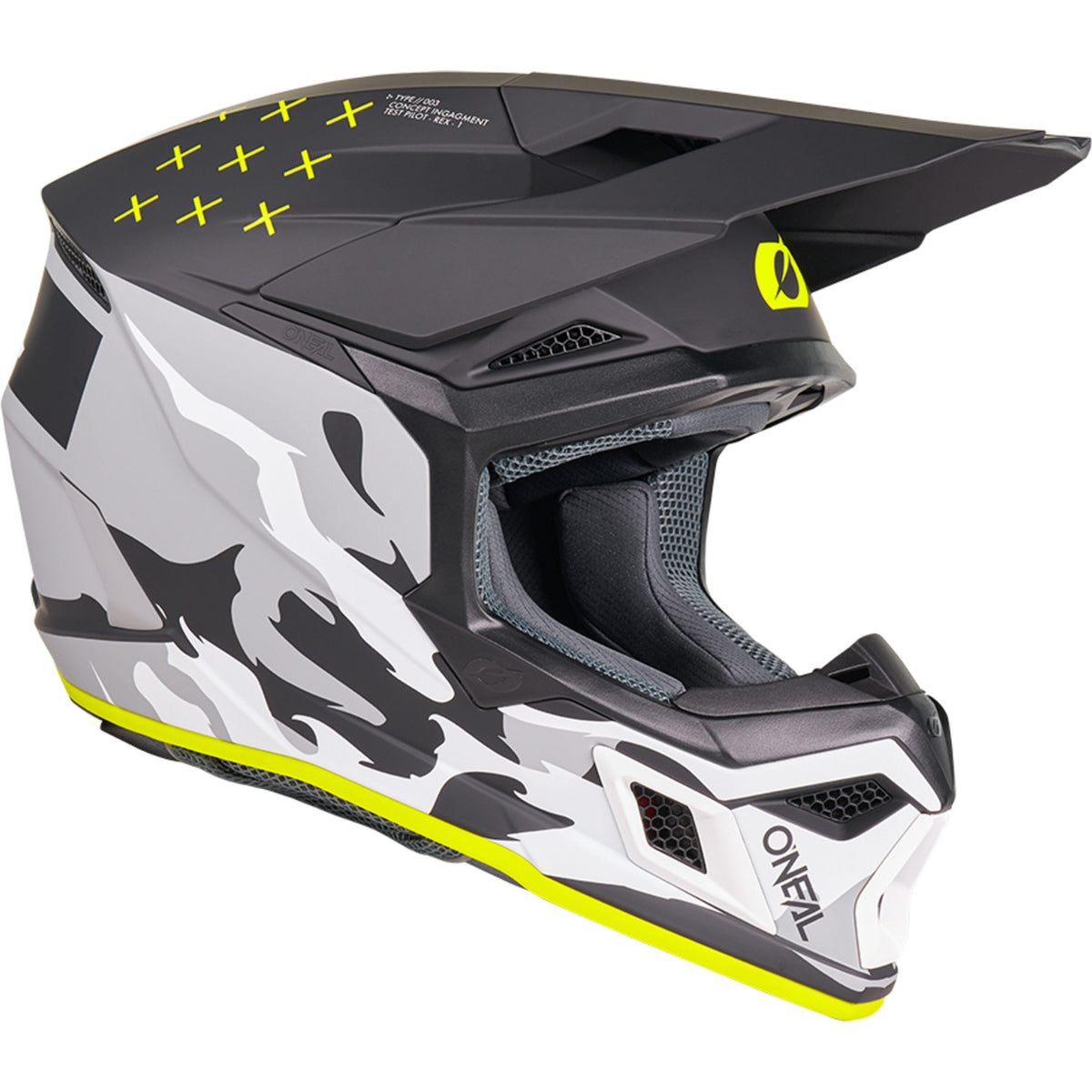 3SRS Helmet HEAT V.27 black/gray
