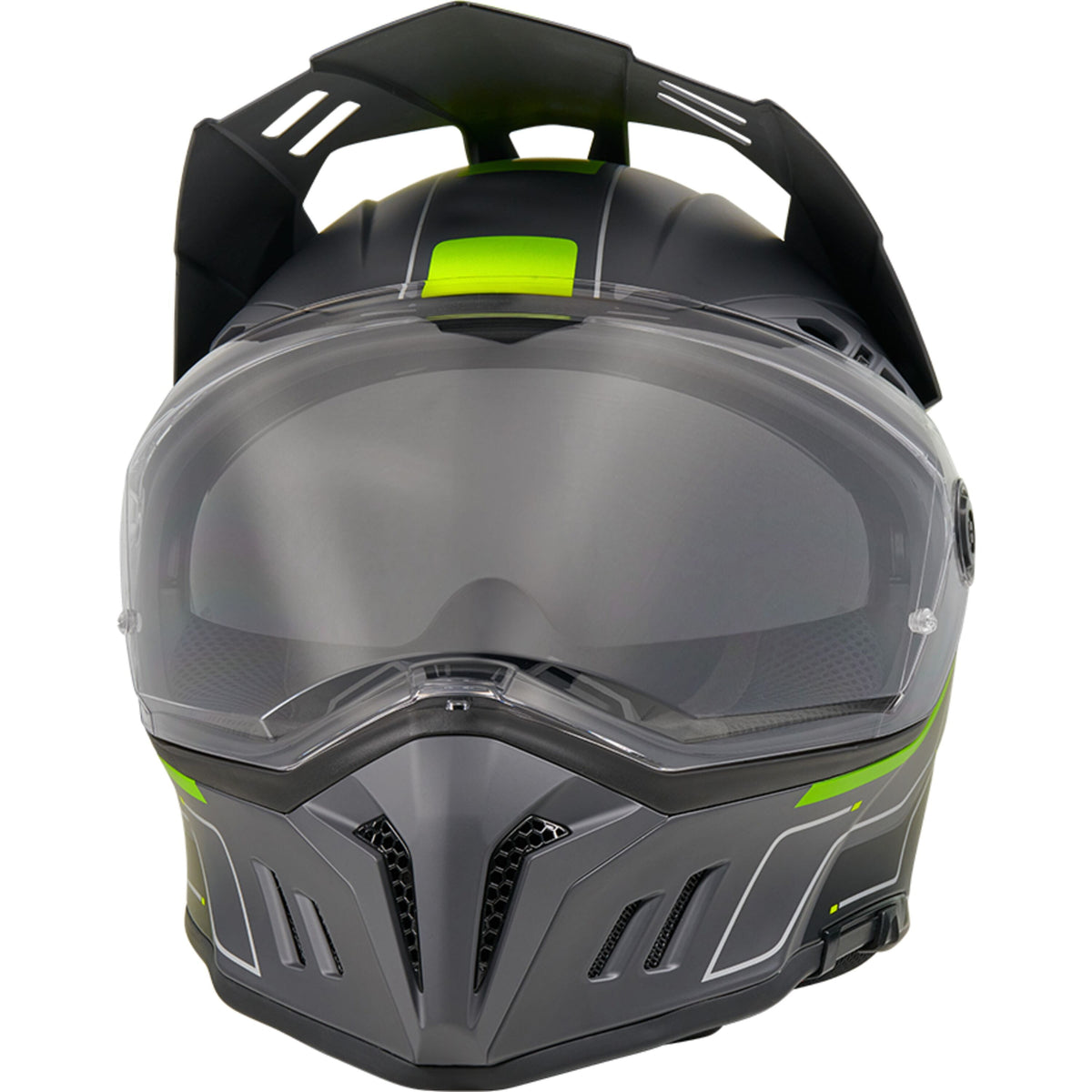 SIERRA RS Helmet ECHO V.26 black/neon yellow