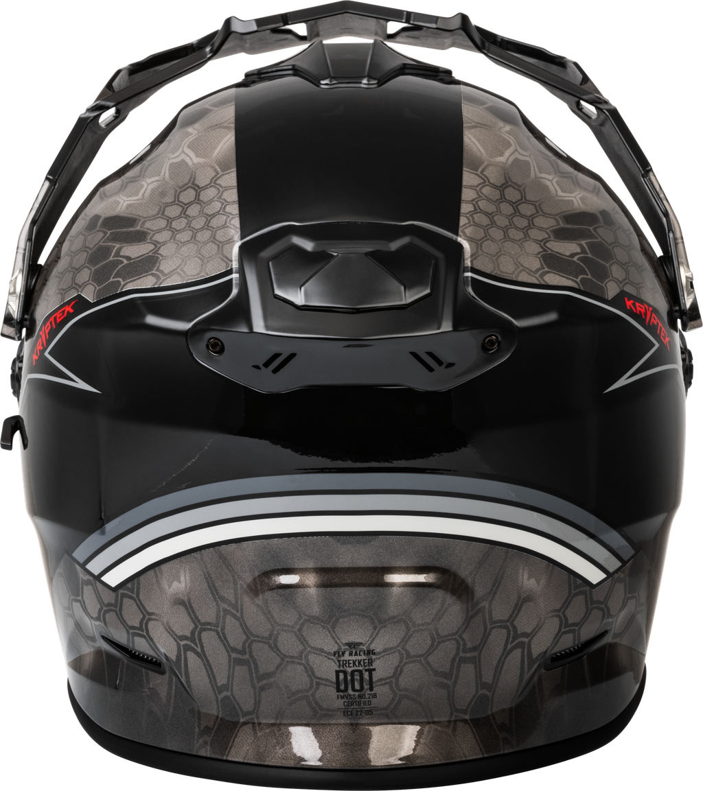 Kinetic Trekker Kryptek Helmet - Black/Grey/White