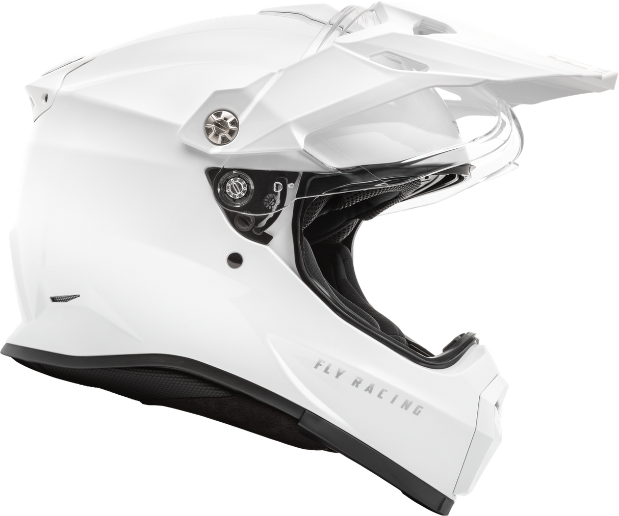 Kinetic Trekker Solid Helmet - White