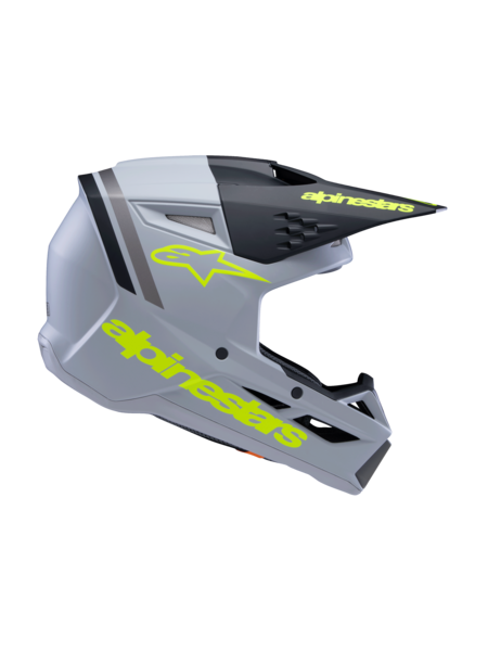 SM3 YOUTH RADIUM HELMET ECE06 - GR BLK YLW F M