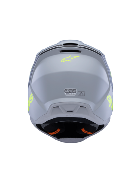 SM3 YOUTH RADIUM HELMET ECE06 - GR BLK YLW F M