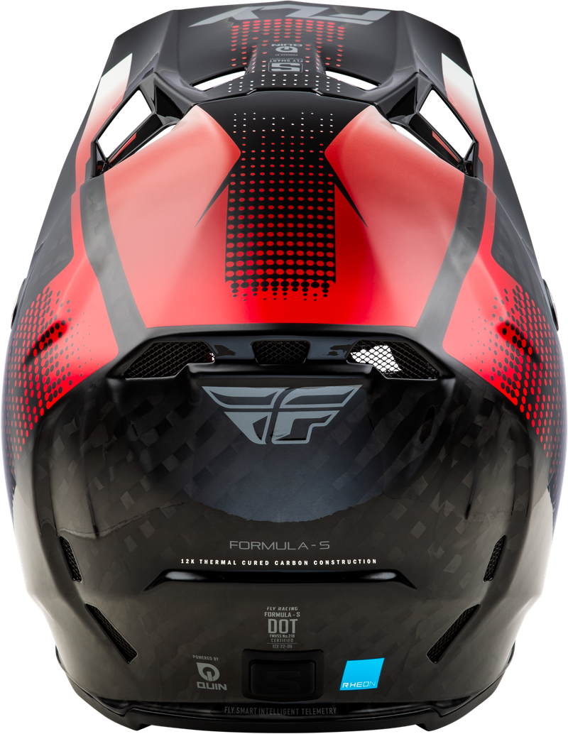 Formula S Protocol Carbon Helmet - Carbon/Red