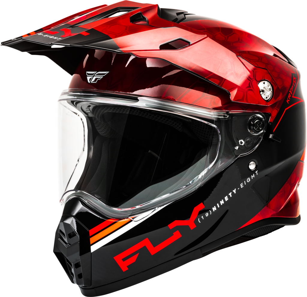 Kinetic Trekker Kryptek Helmet - Red/Black