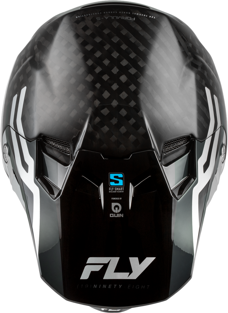 Formula S Byte Carbon Helmet  - Carbon/Grey/Silver
