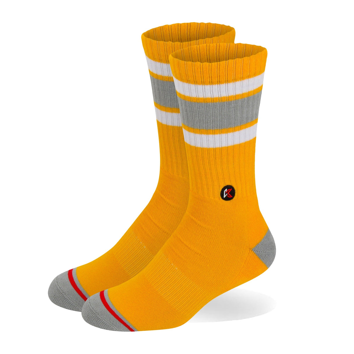 Orange Crew Sock
