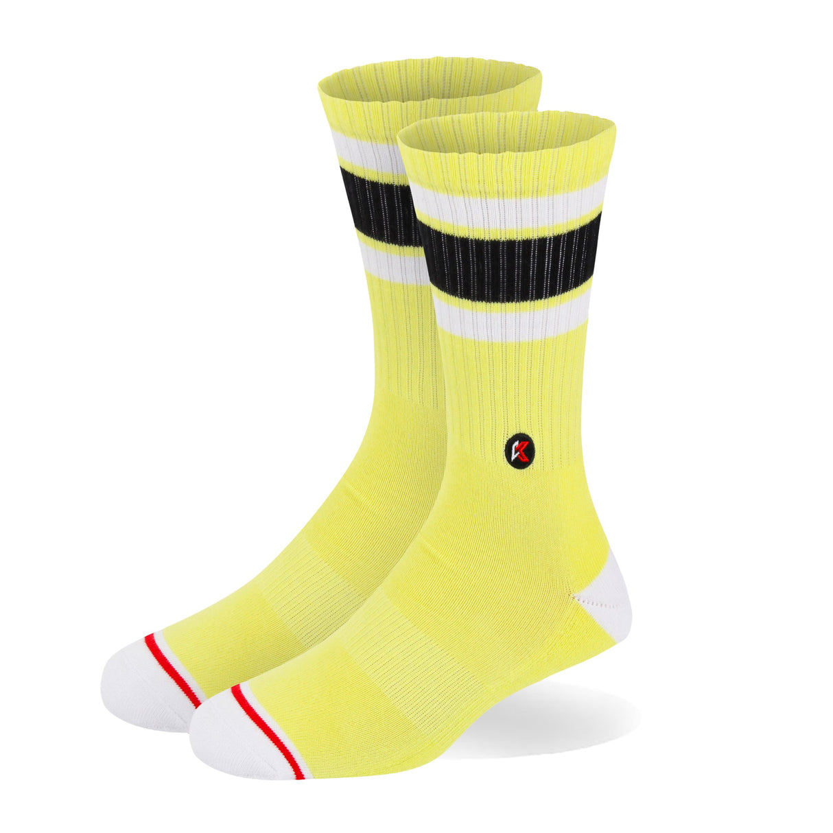 Lemon Crew Sock