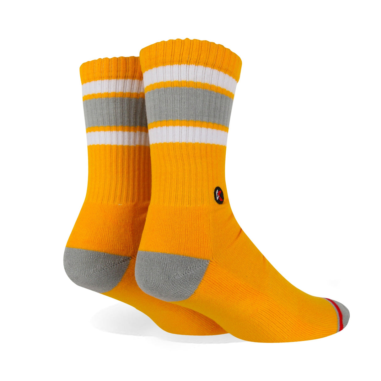 Orange Crew Sock
