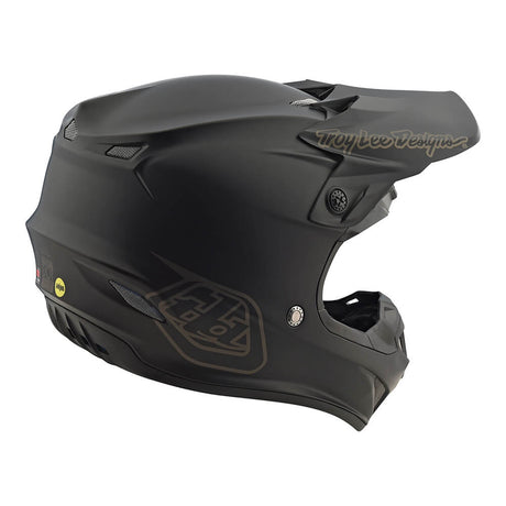 Troy Lee Designs SE4 Polyacrylite Helmet W/MIPS Mono Black