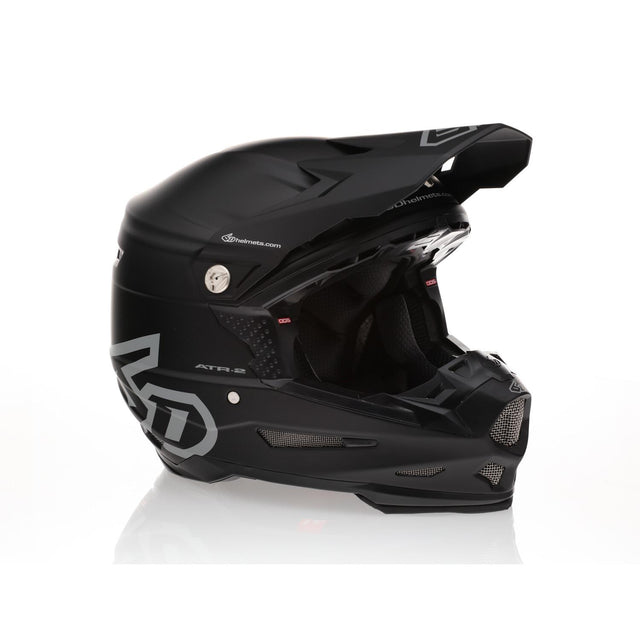 ATR-2 Solid Matte Black Helmet - Sleek Design, Premium Safety
