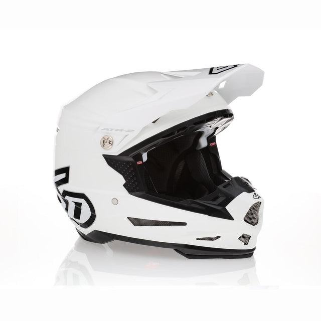 ATR-2 Solid Helmet in Glossy White Finish