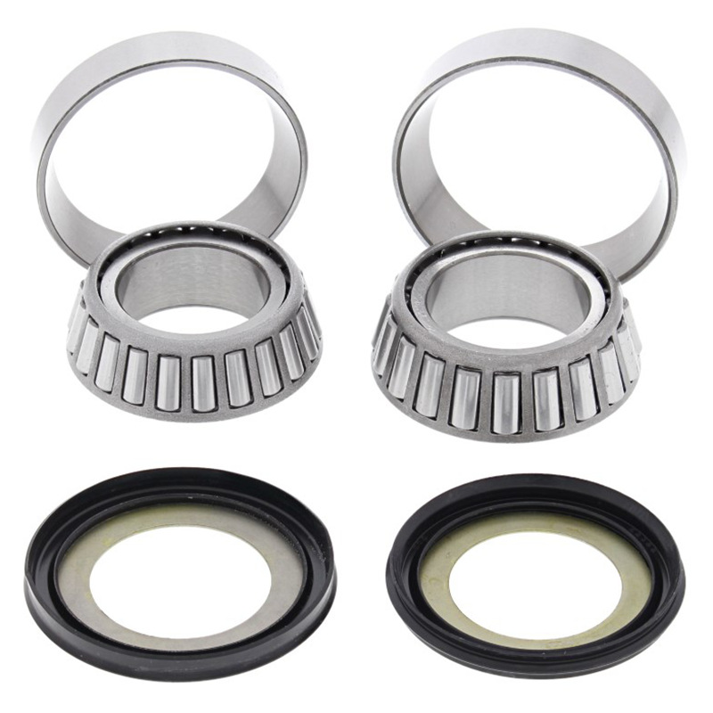 All Balls Steering Bearing Kit - Kawasaki/Suzuki KX125-250 92-07 KX250F/450F 04-22 RM-Z250 04-05