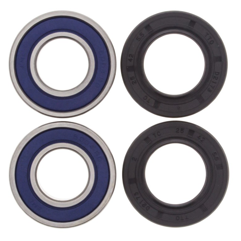 All Balls Wheel Bearing Kit - Rear Kawasaki KX125-250 86-96 KX500 86-93
