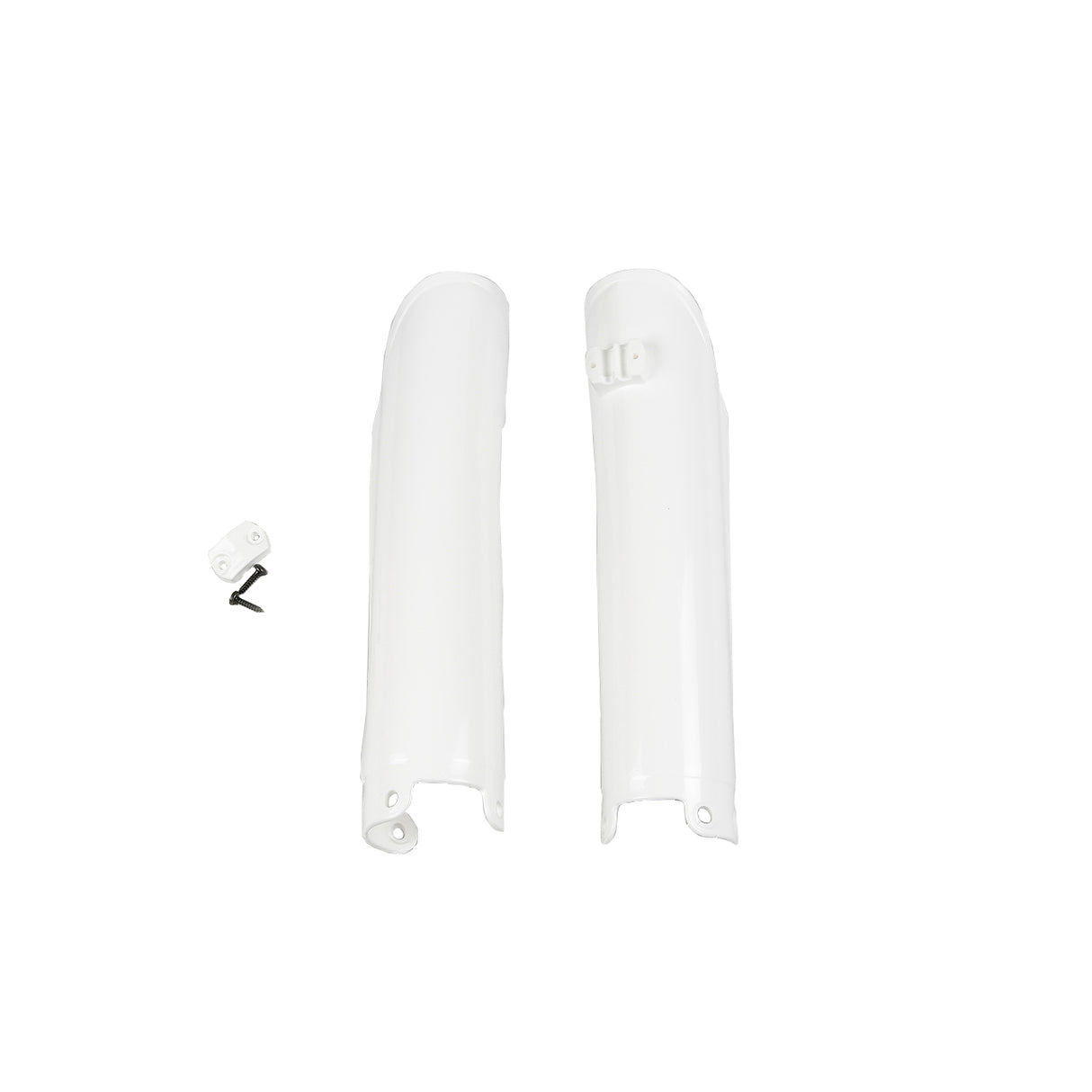 UFO Fork Slider Protectors (White) KTM SX125/250 01-06 EXC125-250 EXC-F250-450 01-07