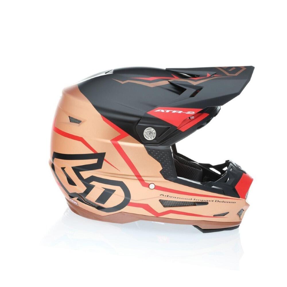 ATR-2 Element Helmet in Bronze Color - Front and Side View