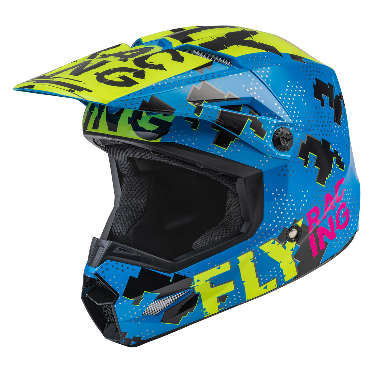 FLY RACING FLY 2024 KINETIC SCAN YOUTH HELMET