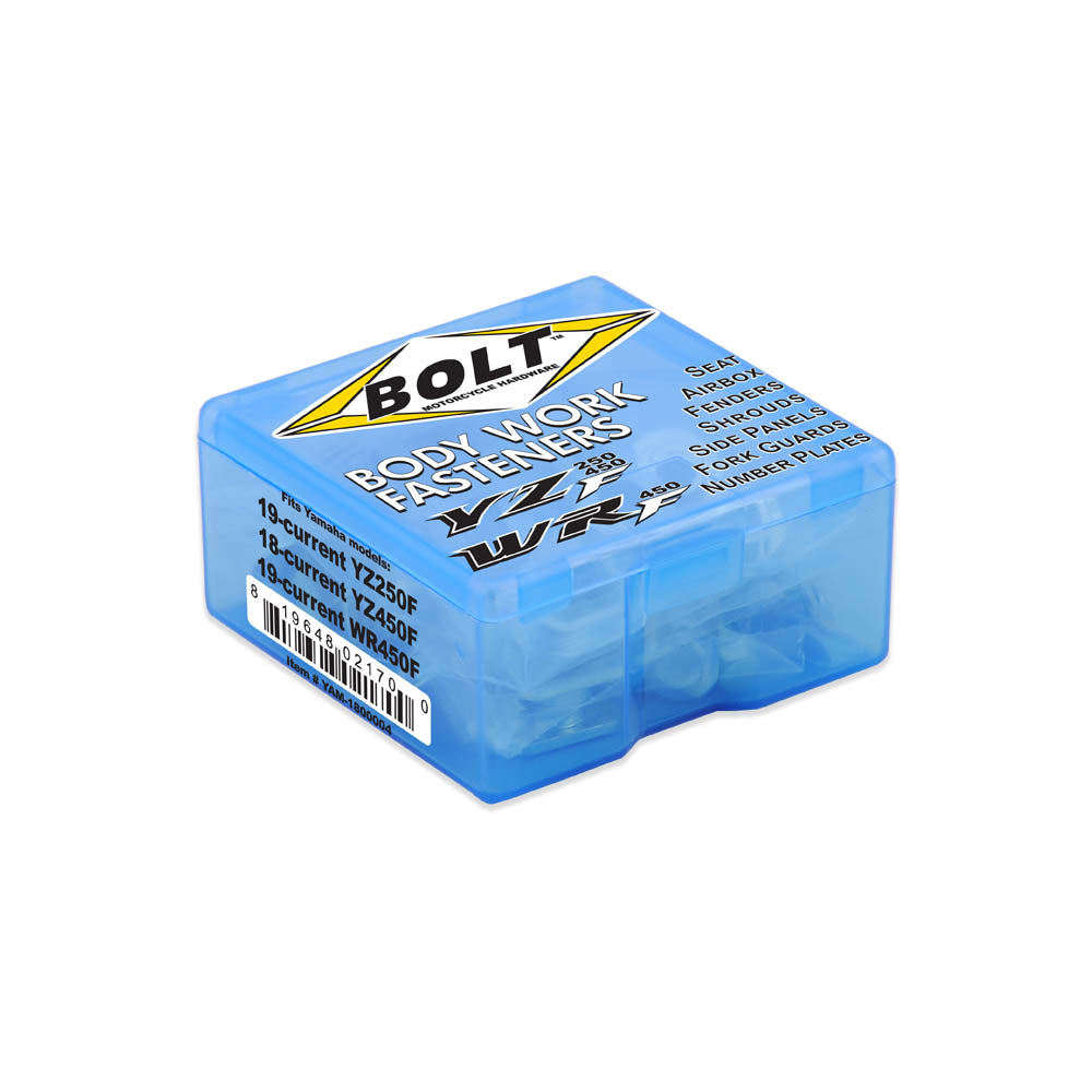 Plastic Fastener Kit Yamaha Yz250F 19-23, Yz450F 18-22, Yz/Wr250F/Fx 20-23, Yz/Wr450F/Fx 19-23