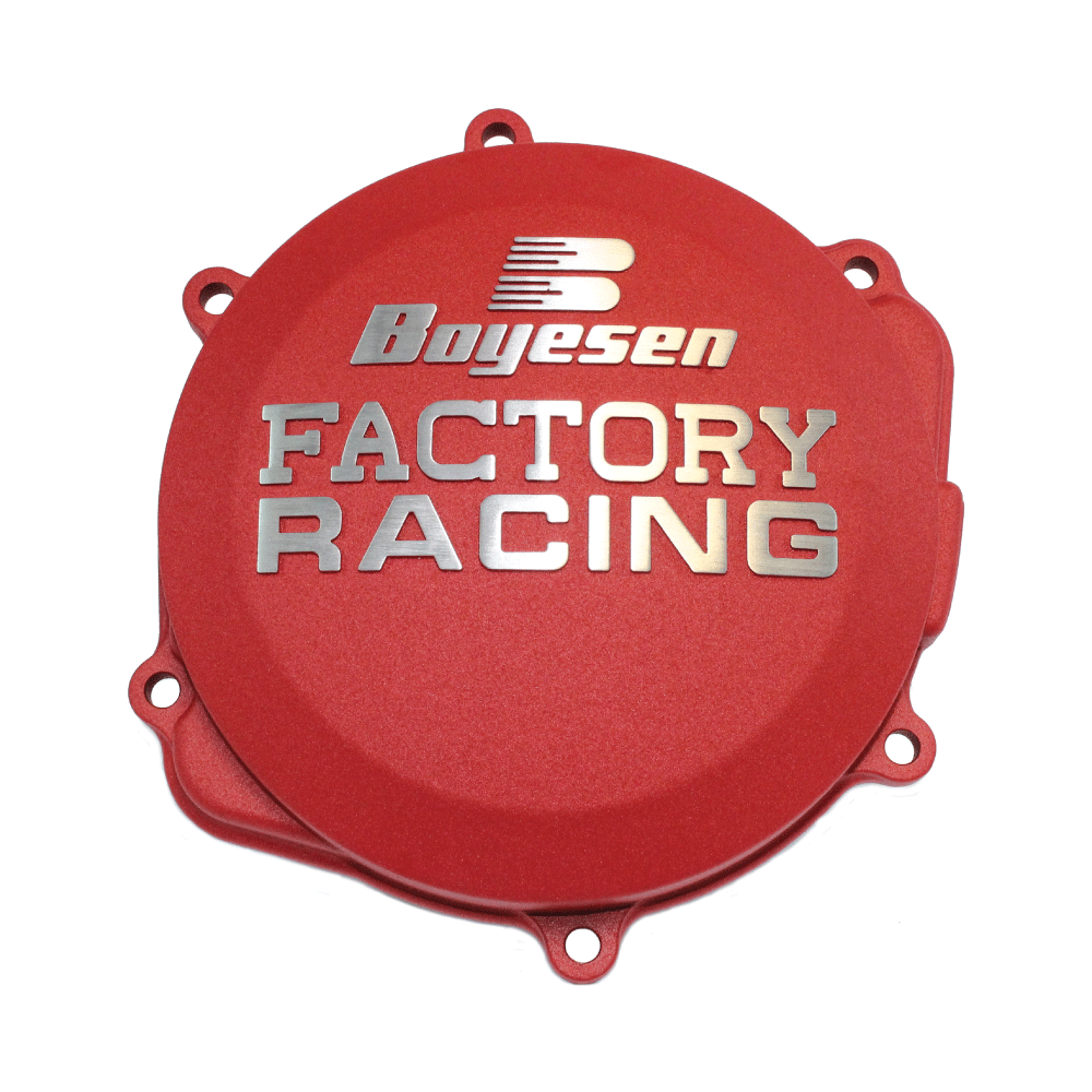 Boyesen Clutch Cover Honda Crf250R 18-22, Crf250Rx 19-22 Red