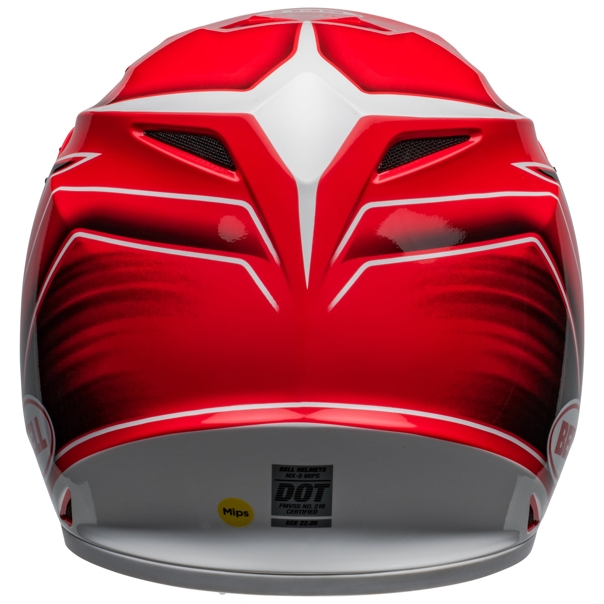BELL MX 2024 MX-9 MIPS ADULT ZONE RED HELMET