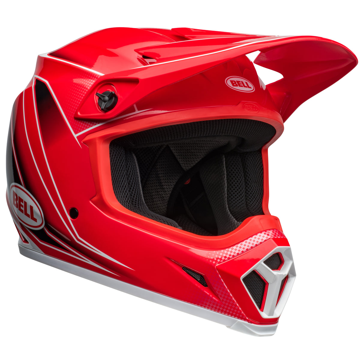 BELL MX 2024 MX-9 MIPS ADULT ZONE RED HELMET